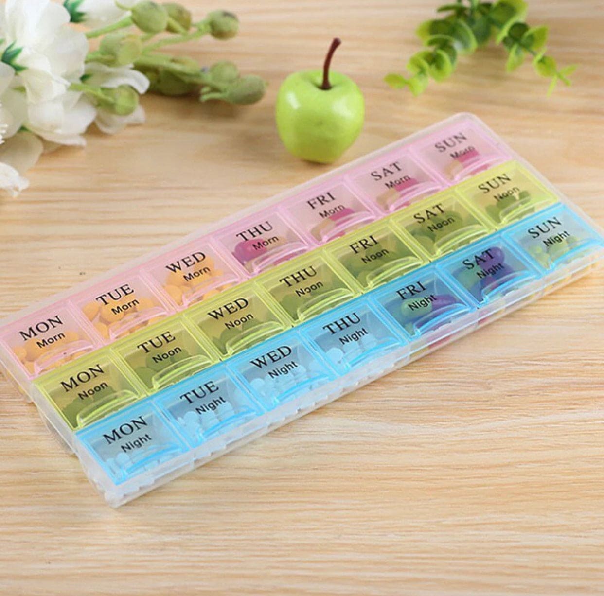 Portable Medicine Storage Organizer, Outdoor Travel Pill Protect Container, Splitters Pill Case Holder, Weekly Portable Medicine Storage Container Portable Medicine Storage Organizer, Outdoor Travel Pill Protect Container, Splitters Pill Case Holder, Weekly Portable Medicine Storage Container